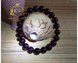 Vòng Tay Đá Garnet Sao(Ngọc Hồng Lựu) 9ly