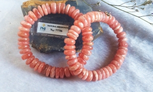 Vòng Đá Rhodochrosite Bánh Xe 10li